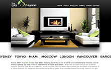 CMS Web Design for Eco-friendly Fireplace Company CMS Web Design for Eco-friendly Fireplace Company