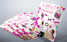 Flyer Design for Calgary Based “So Vi So” Flyer Design for Calgary Based “So Vi So”