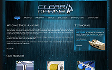 Marine Equipment Website Design Marine Equipment Website Design