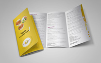 Menu Design for Calgary Catering Company Menu Design for Calgary Catering Company