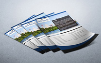 Folder Insert Design for an Engineered Solutions Company Folder Insert Design for an Engineered Solutions Company
