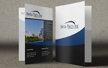 Presentation Folder For an Engineered Solutions Company Presentation Folder For an Engineered Solutions Company