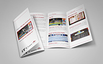 Brochure Design for a Digital Signage Company Brochure Design for a Digital Signage Company