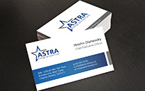 Business Card Design for a Local Energy Company Business Card Design for a Local Energy Company