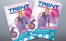 Poster and Flyer Design for Comedy Tour Poster and Flyer Design for Comedy Tour