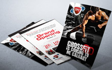 CrossFit Gym Grand Opening Flyer Design CrossFit Gym Grand Opening Flyer Design