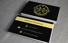 Business Card Design for Men’s Shaving and Hairstyle Line Business Card Design for Men’s Shaving and Hairstyle Line