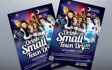 Nightclub Event Poster Design Nightclub Event Poster Design
