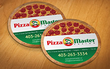 Custom Fridge Magnet Design for Pizza Restaurant Custom Fridge Magnet Design for Pizza Restaurant