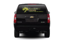 Car Decal Design for Fitness Company