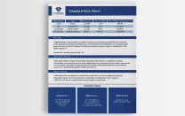 Company Rate Sheet Custom Design