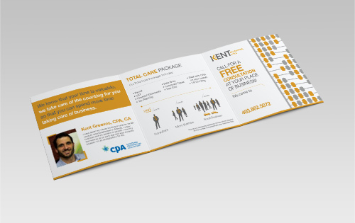Accounting & Tax 3-Panel Brochure Design Accounting & Tax 3-Panel Brochure Design
