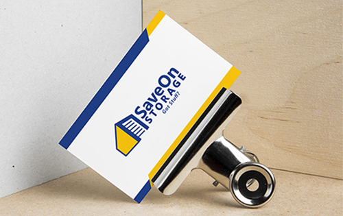 Storage Company Business Card Design Storage Company Business Card Design