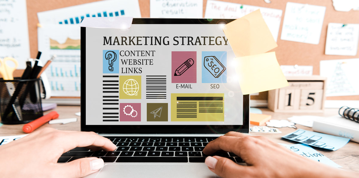 Professional Website Marketing Strategy on Desktop Professional Website Marketing Strategy on Desktop