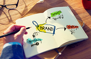 Businessman Sketching Design for Brand Thumbnail